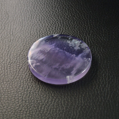 Lila Fluorit Scheibe, Flach