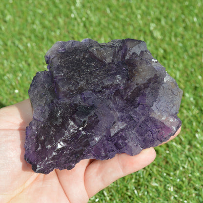 Violetter Fluorit Stufe