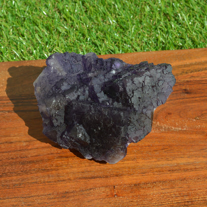 Violetter Fluorit Stufe