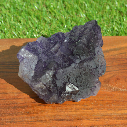 Violetter Fluorit Stufe