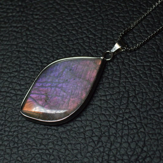 Sunset Labradorit Anhänger