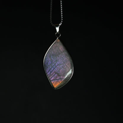 Sunset Labradorit Anhänger